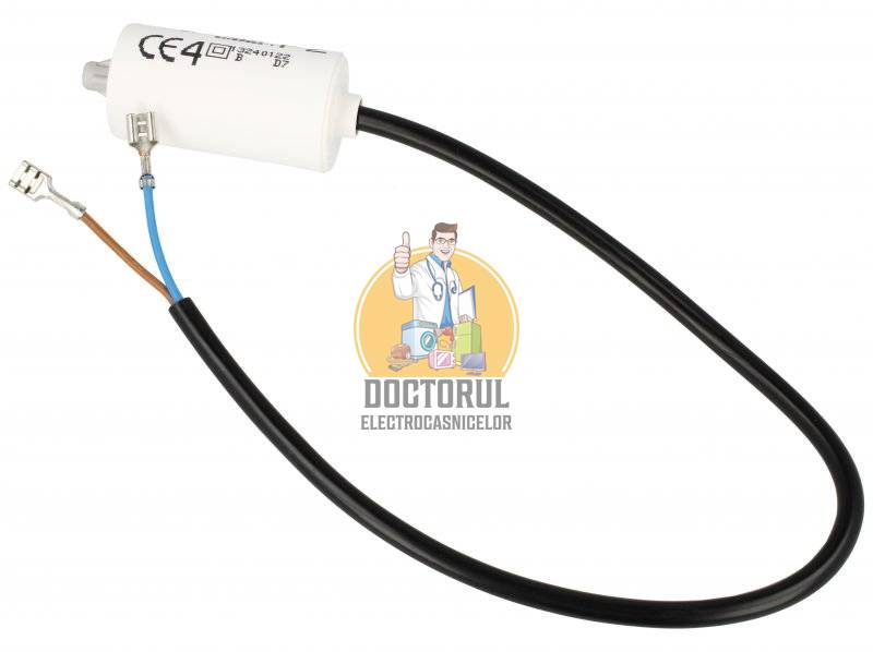 Condensator pornire motor , masina de spalat vase Hotpoint Original 4 uf
