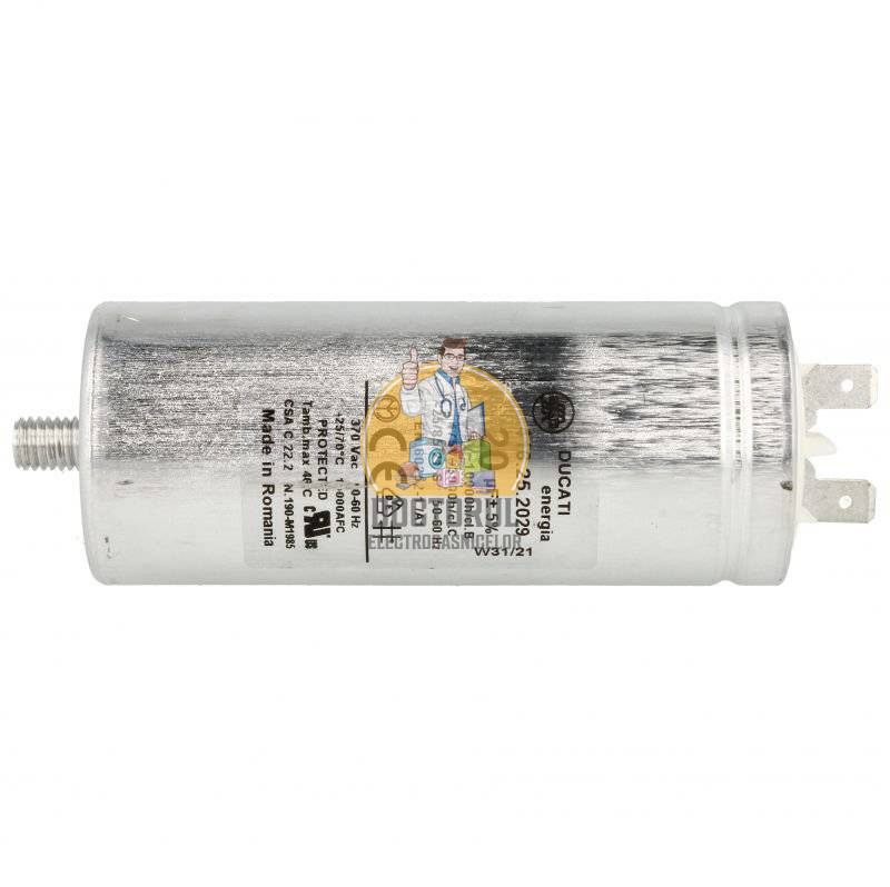 Condensator pornire motor uscator de rufe Sharp 20 uf