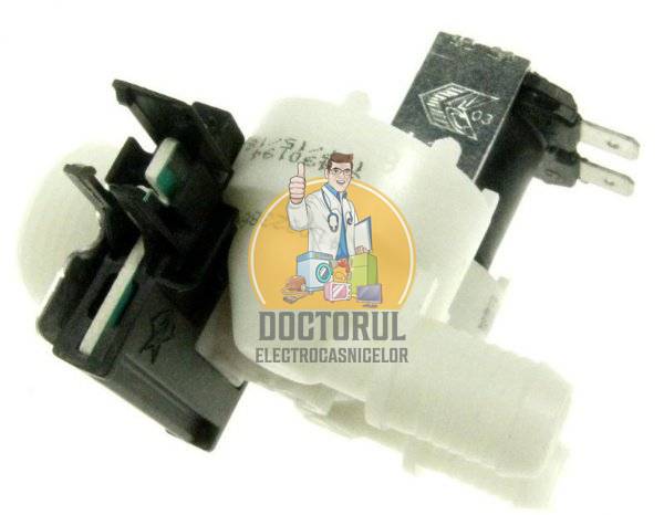 Electrovalva 2 iesiri , masina de spalat vase Candy Originala