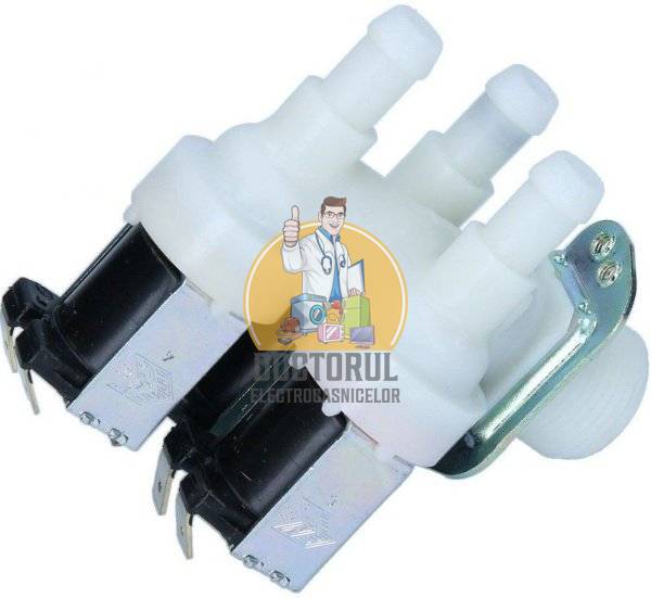 Electrovalva 3 iesiri , uscator de rufe compatibila Miele