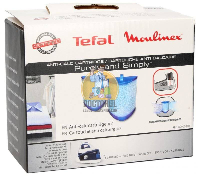 Filtru anticalcar fier de calcat Tefal Original