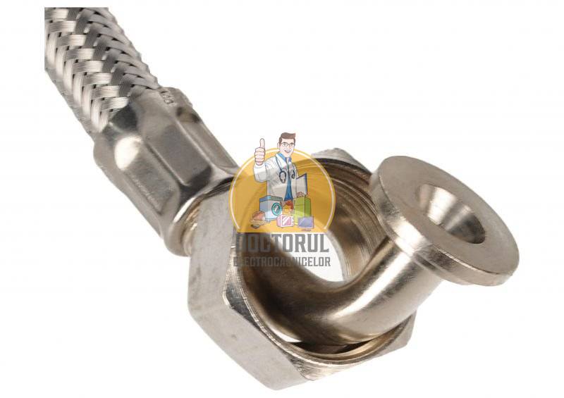 Furtun de alimentare cu apa masina de spalat 2,5 m din Inox