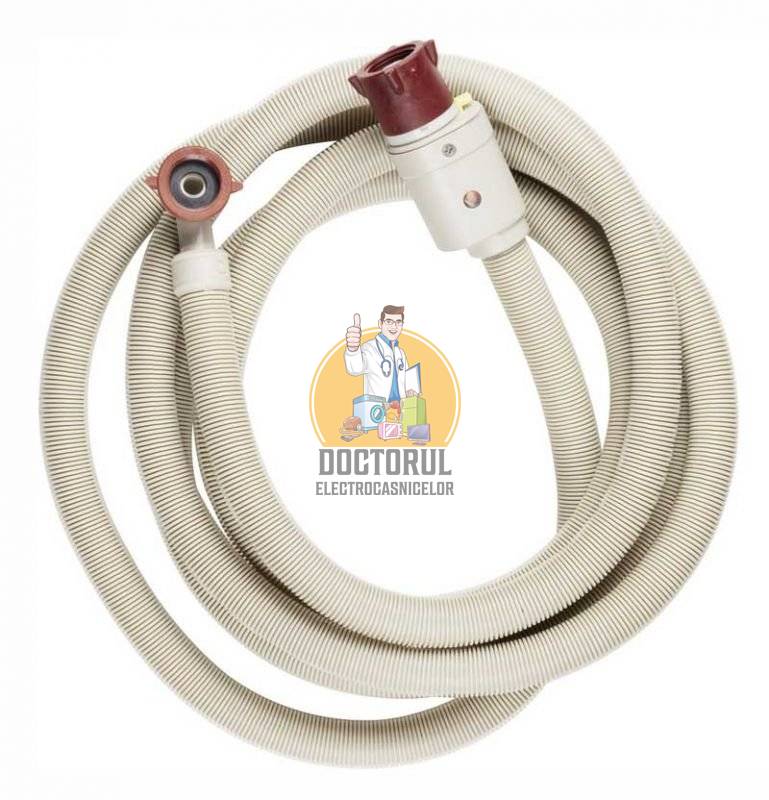 Furtun de alimentare cu apa masina de spalat 4 m cu Aqua Stop W-PRO