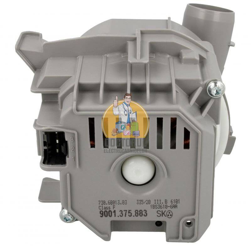 Pompa recirculare apa , masina de spalat vase Bosch Originala