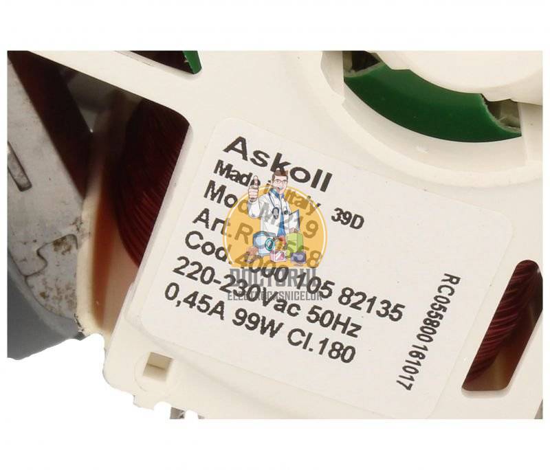 Pompa recirculare apa masina de spalat vase Bauknecht Originala