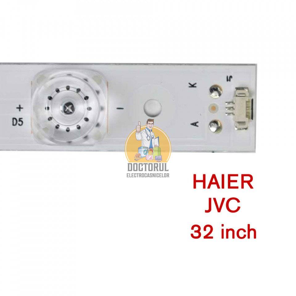 Set barete led , Televizor JVC 32 inch , 2 barete cu 5 led-uri