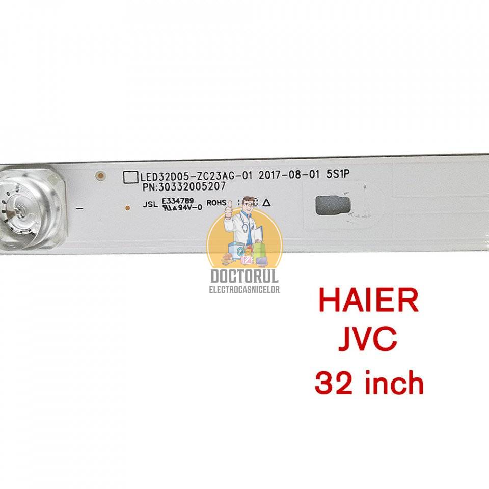 Set barete led , Televizor JVC 32 inch , 2 barete cu 5 led-uri