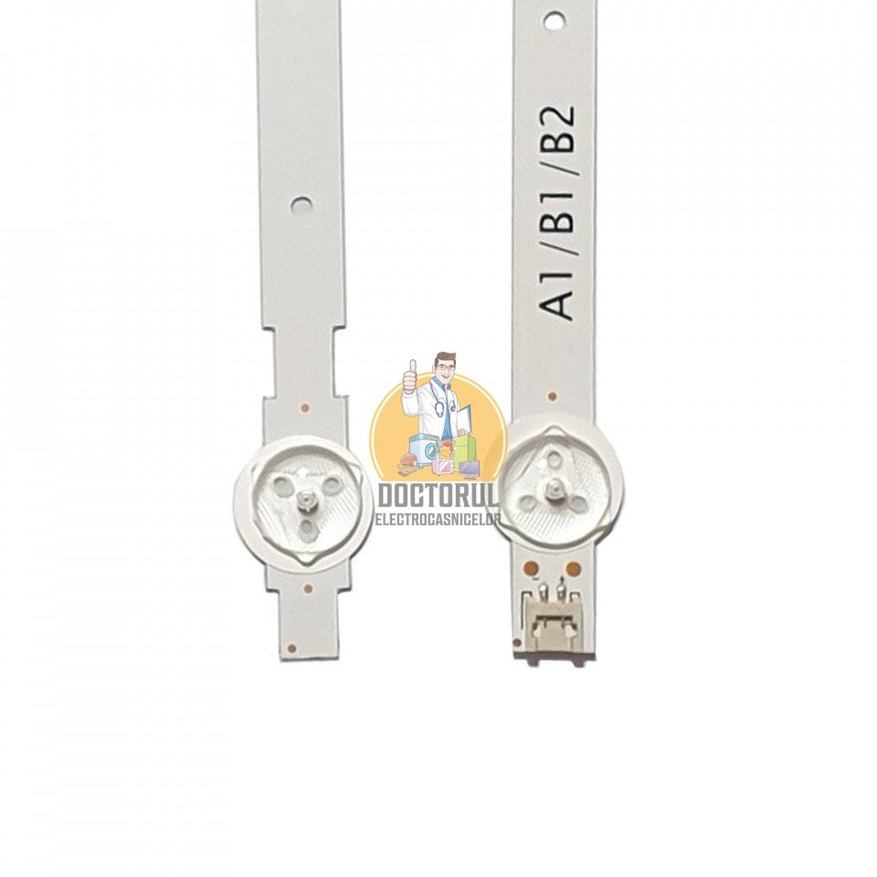 Set barete led , Televizor Panasonic 32 inch , 3 barete cu 7 led-uri