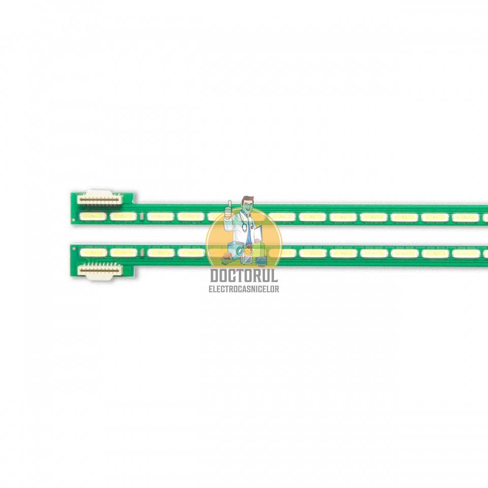 Set barete led , Televizor Phillips 55 inch , 2 barete cu 75 led-uri