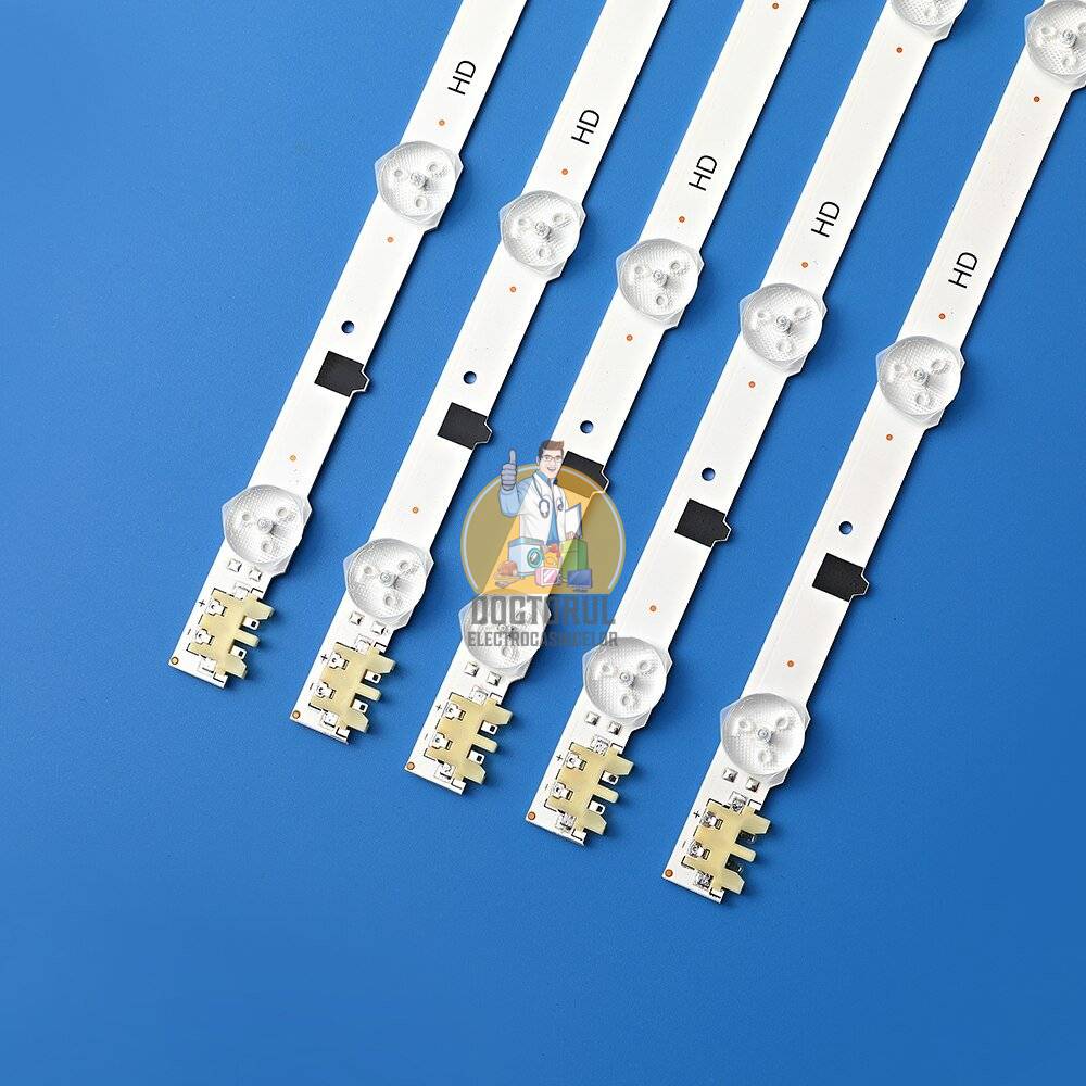 Set barete led , Televizor Sharp 32 inch , 9 barete cu 5 led-uri