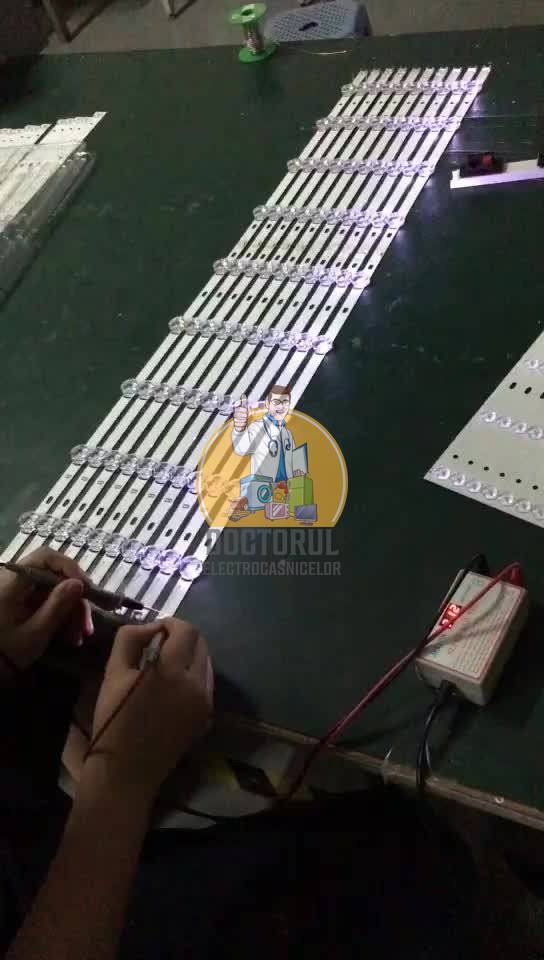 Set barete led , Televizor LG 49 inch , 10 barete cu 4 si 5 led-uri  (5A + 5B)