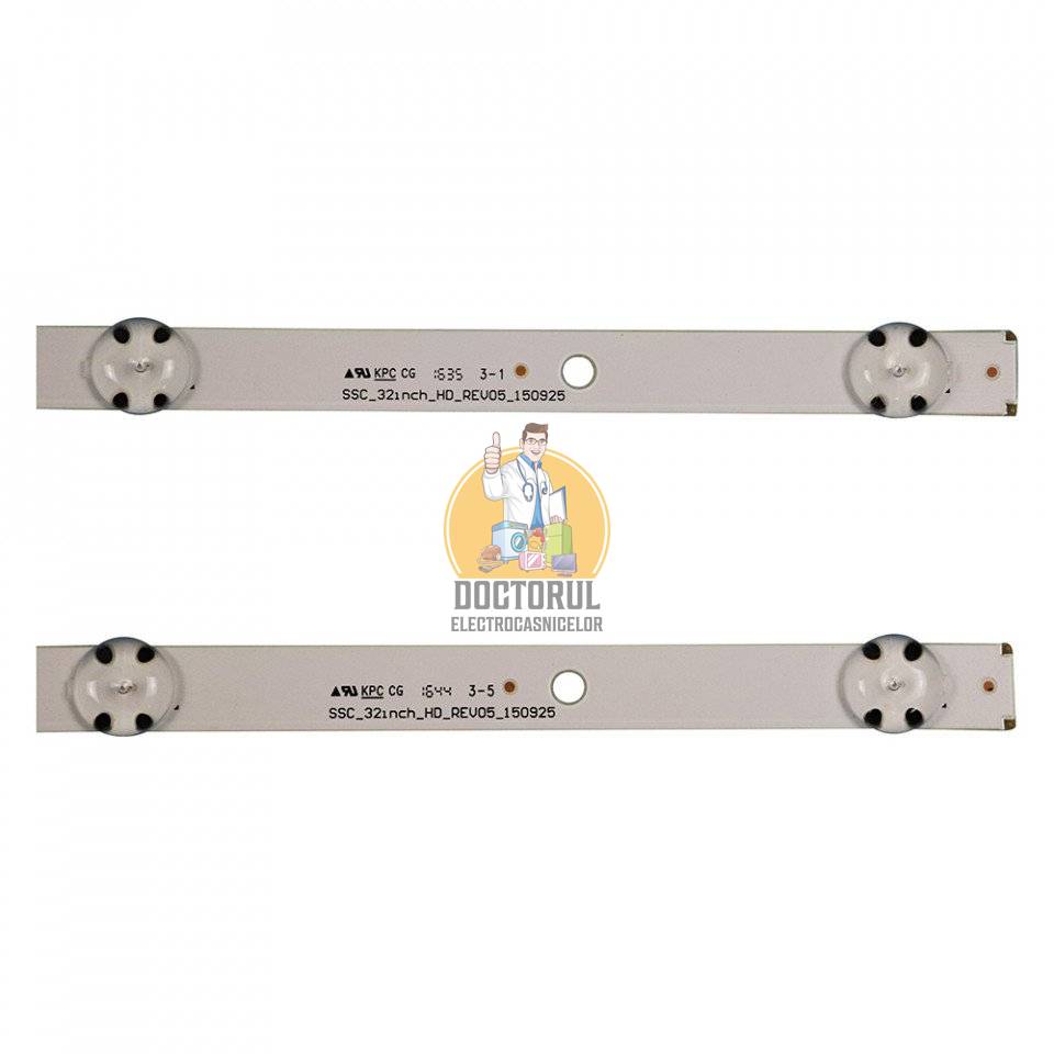 Set barete led , Televizor LG 32 inch , set 2 barete cu 5 led-uri