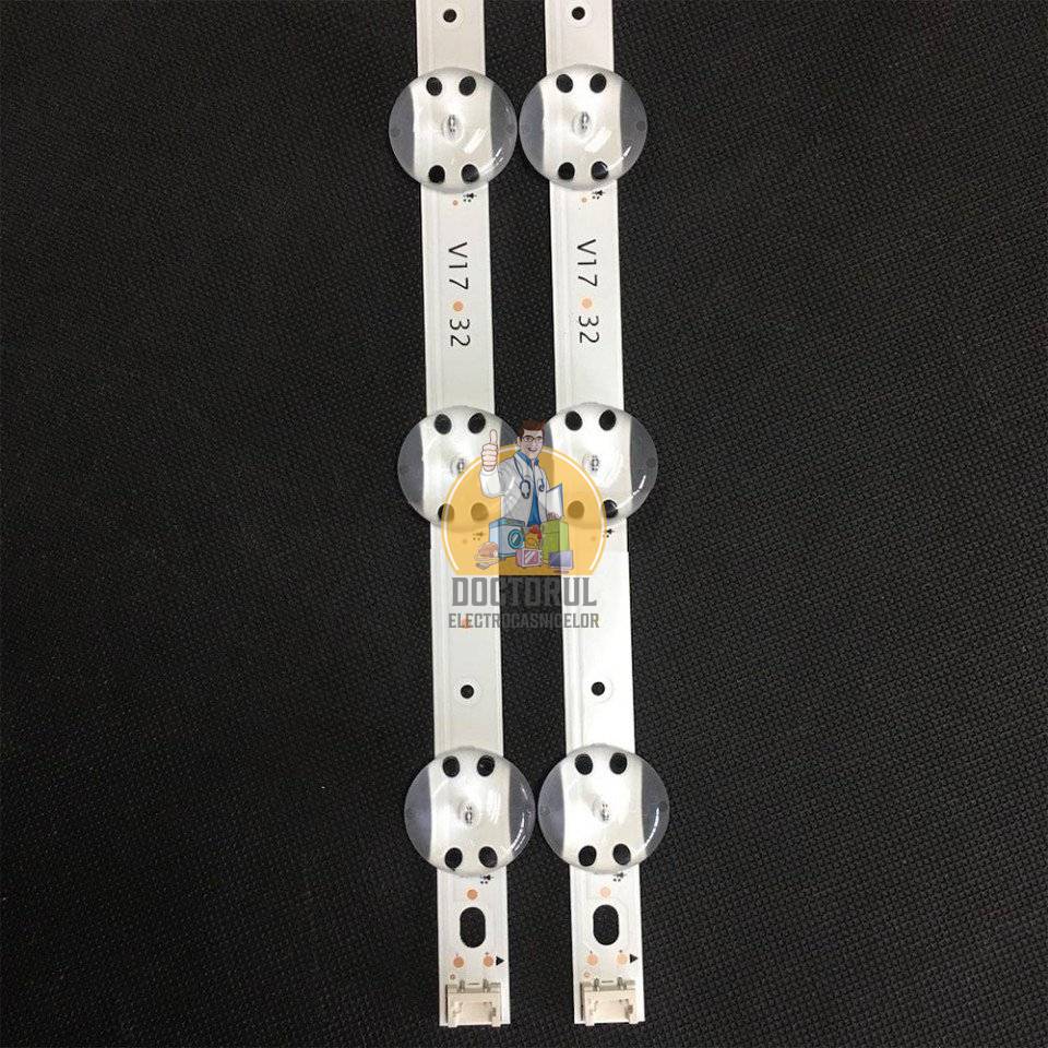 Set barete led , Televizor LG 32 inch , 2 barete cu 8 led-uri