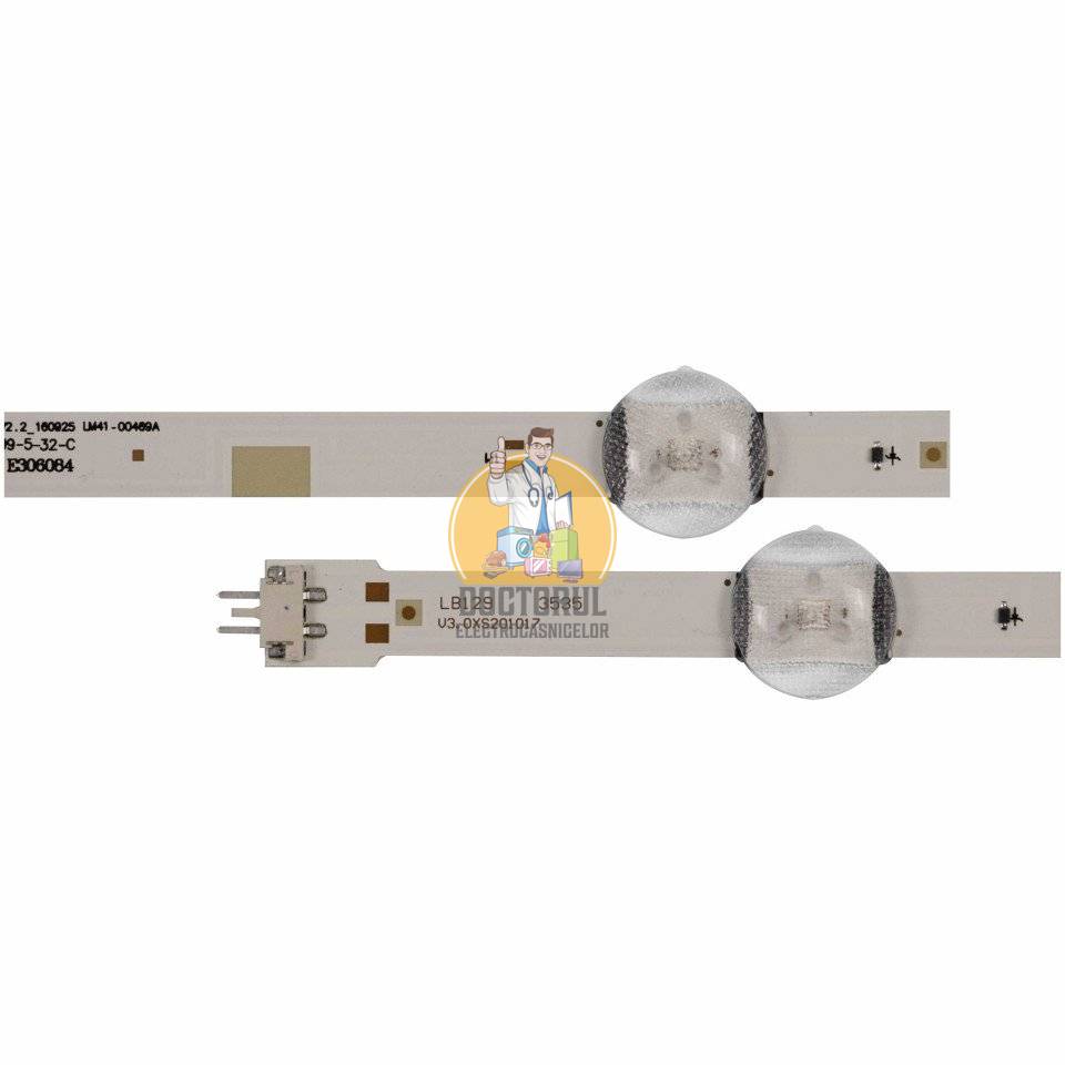 Set barete led , Televizor Samsung 48 inch , 8 barete cu 4 led-uri ( 4 A si 4 B )