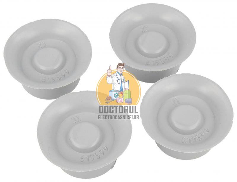 Set picioare cauciuc masina de spalat Privileg