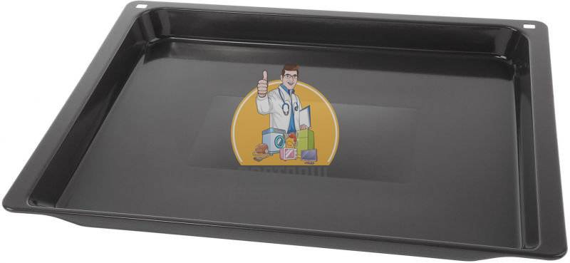 Tava cuptor 37,5 x 45,5 x 3,5 cm  Bosch / Siemens Originala